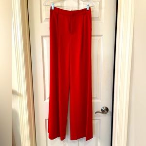 Gorgeous, drapey, pleated, wide leg dress pants from Alice and Olivia. Tags on.